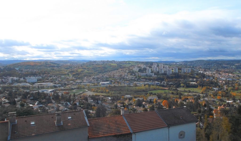 View of Saint-Etienne - Central France